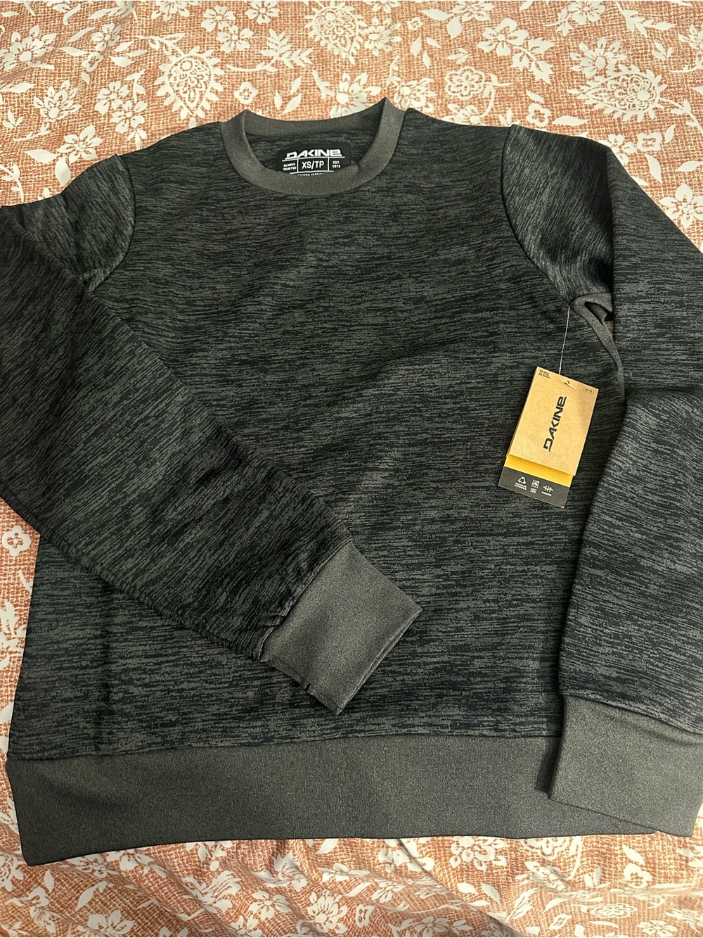 Dakine Men's Crewneck Sweater in Dark Charcoal Heather